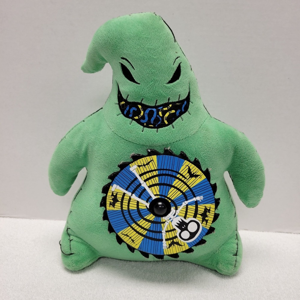 Kcare Nightmare Before Christmas Musical Oogie Boogie 12" green plush